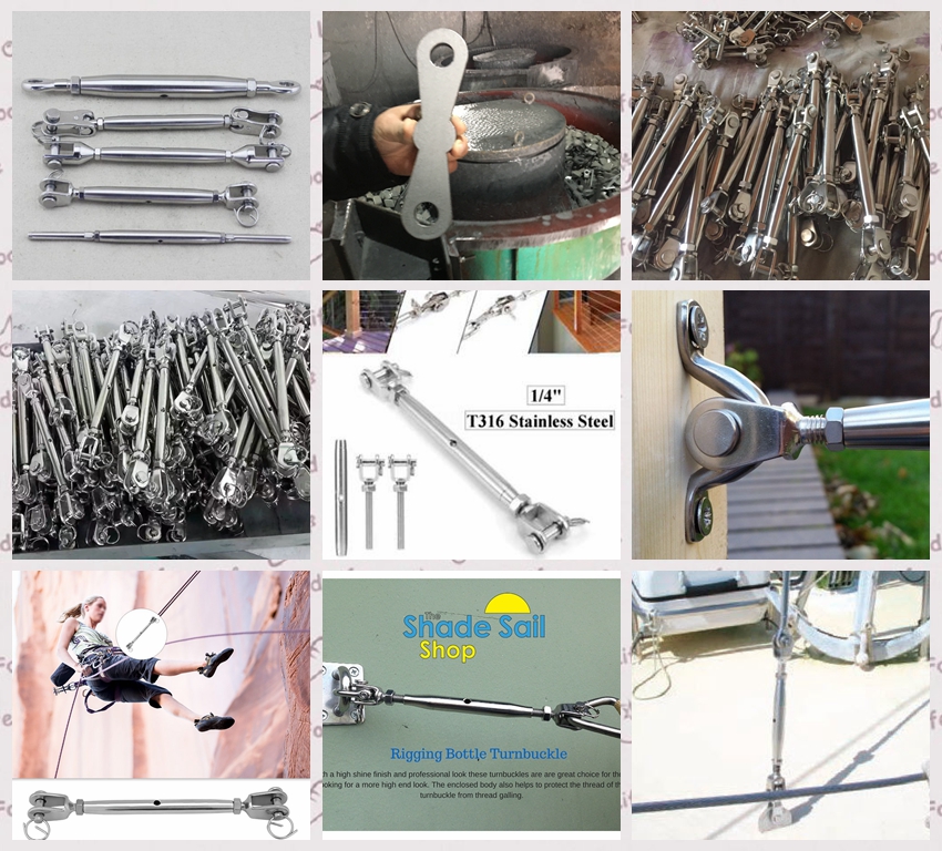 Jaw Jaw Turnbuckle Fork Rigging Screw Jaw Jaw Turnbuckle Fork Rigging Screw