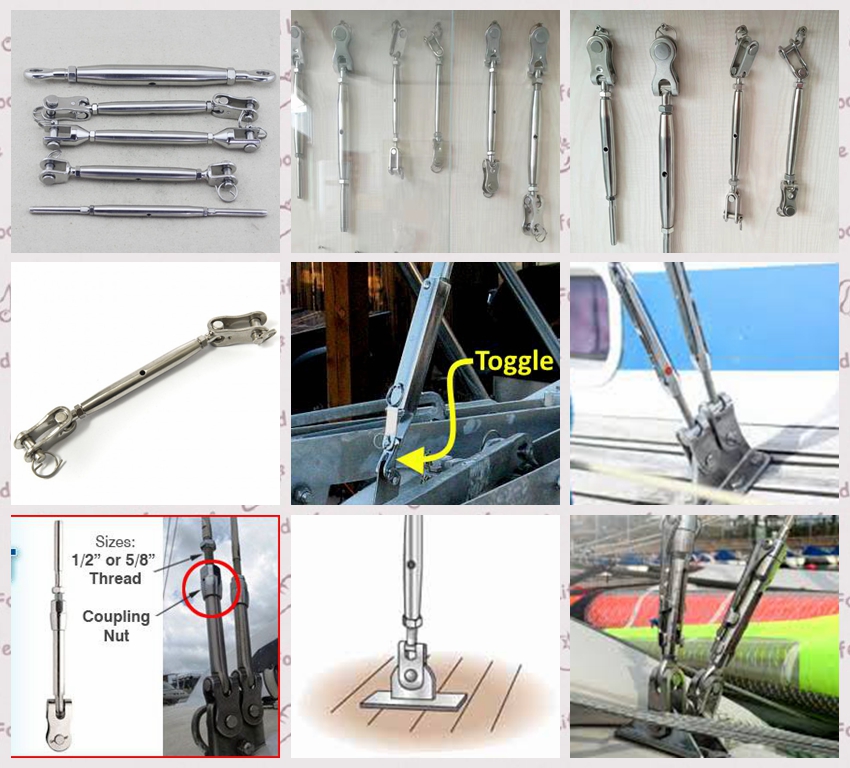 Rigging Screw Toggle and Toggle T Style