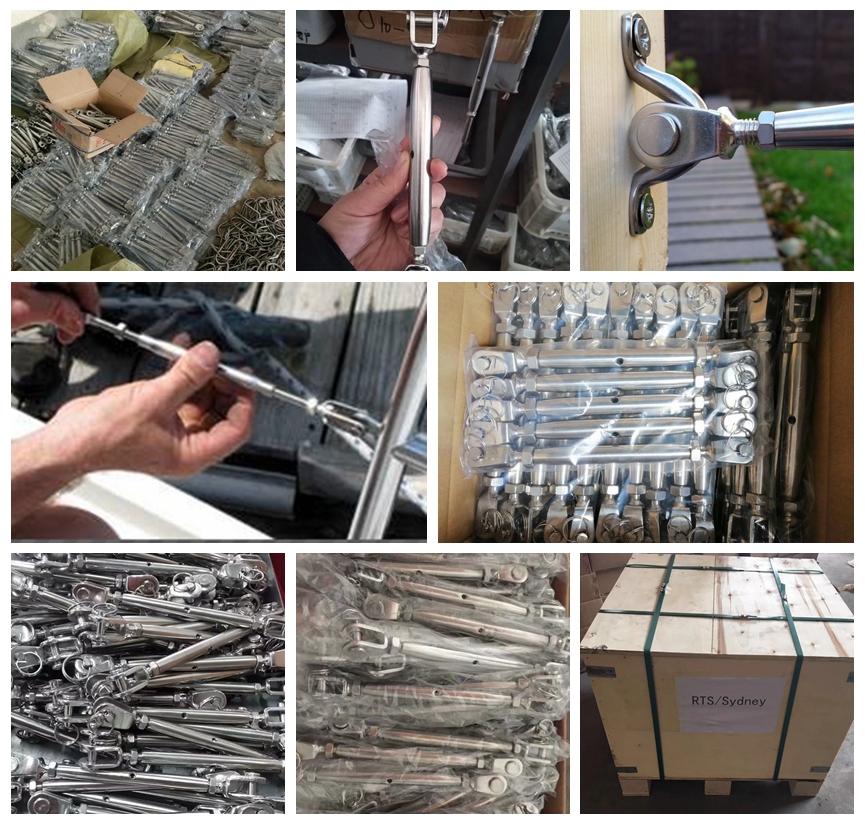 Rigging Screw Closed Body Jaw Jaw Turnbuckle Rigging Screw Closed Body Jaw Jaw Turnbuckle