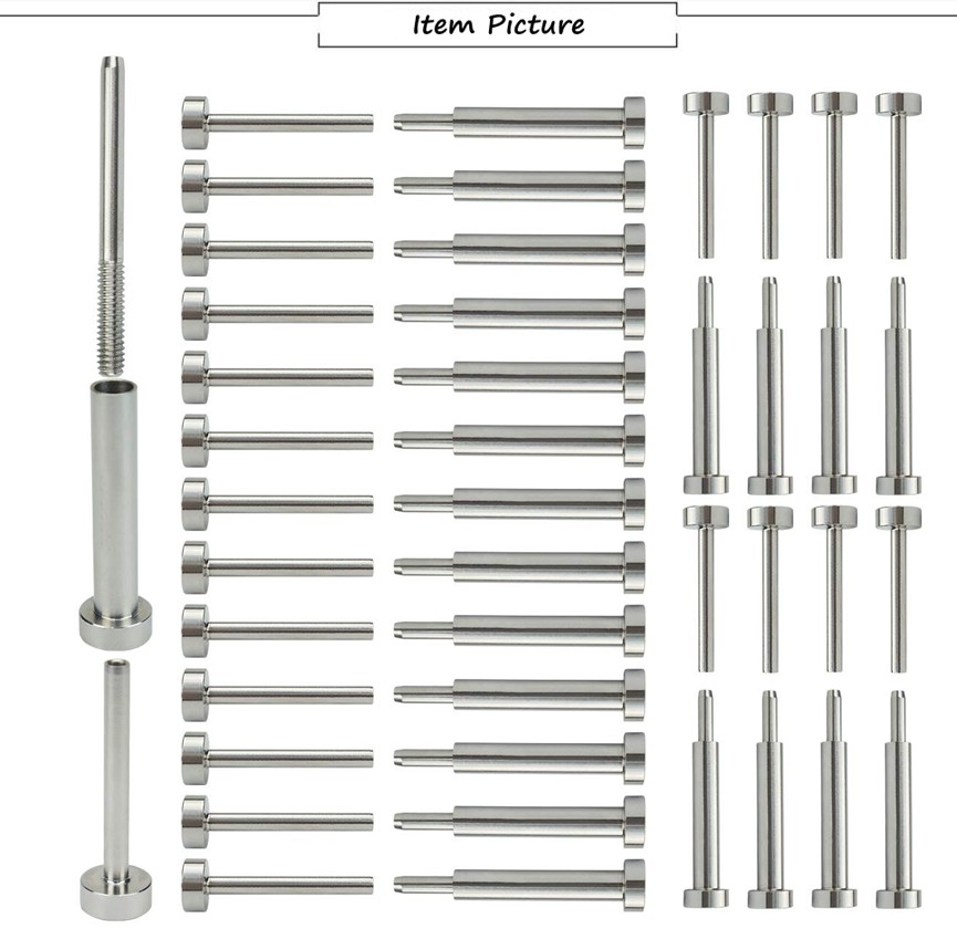 Cable Railing Kit Invisible Turnbuckle Swage Threaded Stud Hex Head Fitting Receiver Terminal