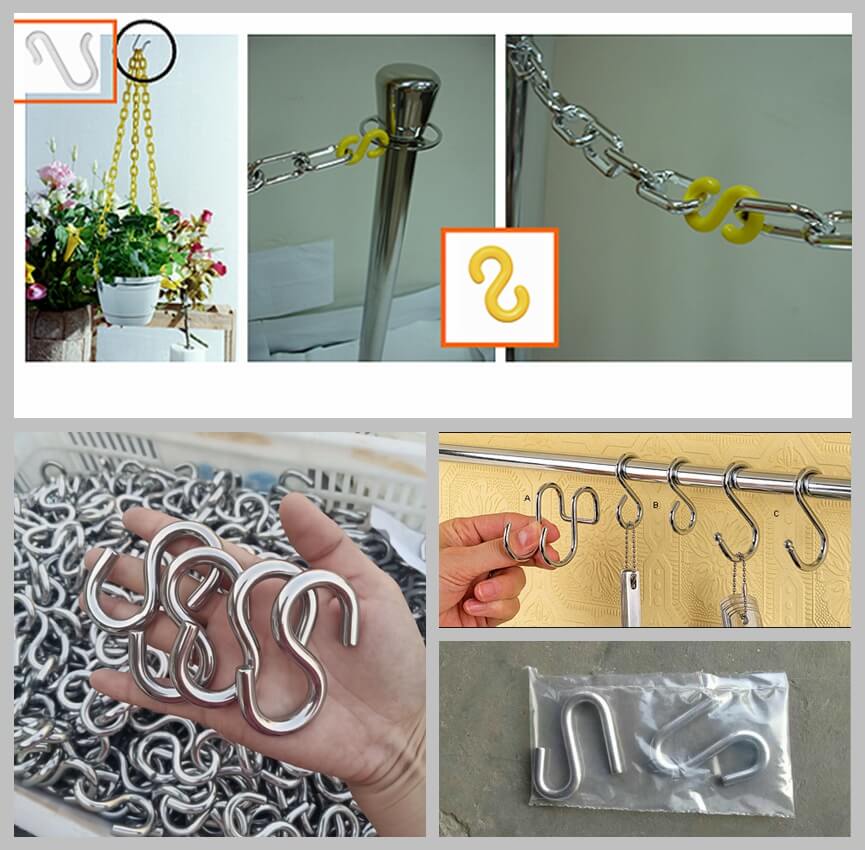 Stainless Steel S Hook