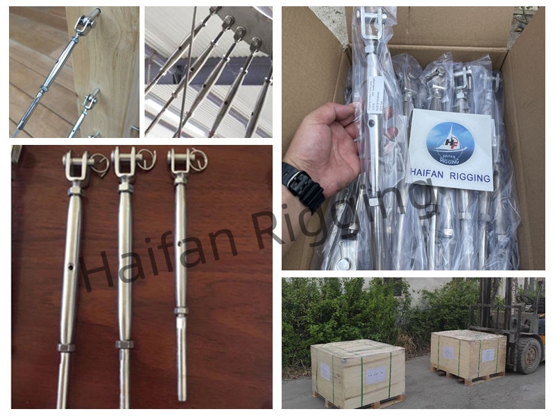 Rigging Screw Jaw Swage Stud Turnbuckle Rigging Screw Jaw Swage Stud Turnbuckle