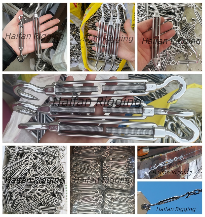 European Type Turnbuckle with Hook and Hook
