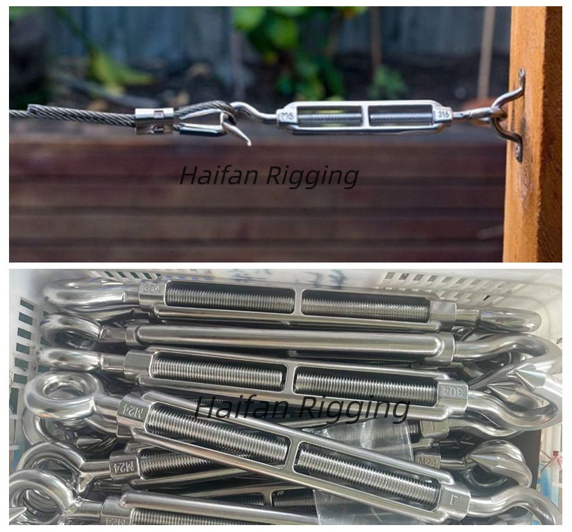 European Type Turnbuckle with Bar, Eye and Hook European Type Turnbuckle with Bar, Eye and Hook