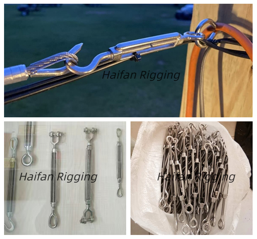 US Type Turnbuckle with Eye and Hook US Type Turnbuckle with Eye and Hook