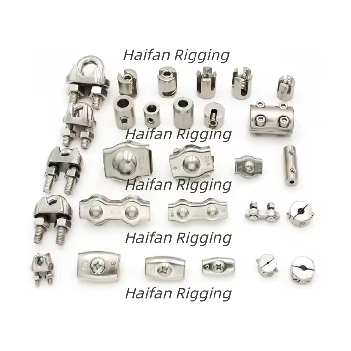 2 Parts Wire Rope Stopper Clamp 2 Parts Wire Rope Stopper Clamp