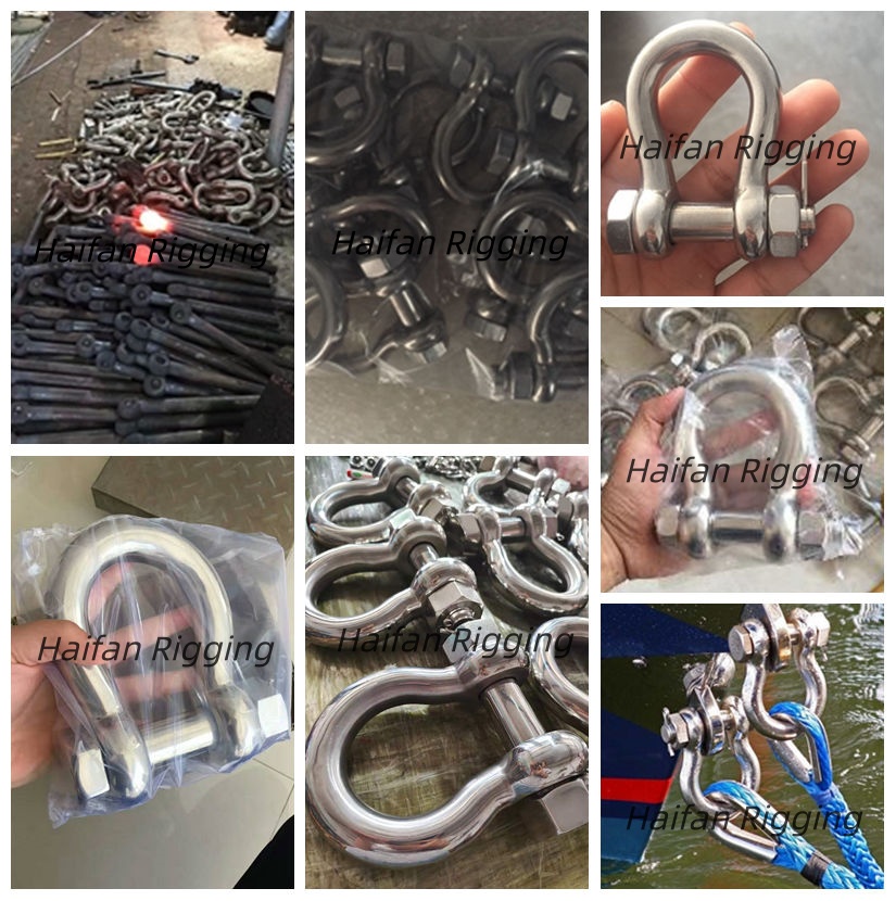 Safety Bolt Anchor Shackle Bow Type Safety Bolt Anchor Shackle Bow Type