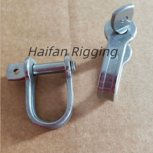 Stainless Steel Plate D Shackle Stainless Steel Plate D Shackle