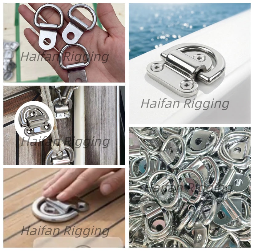 Stainless Steel Folding Pad Eye Stainless Steel Folding Pad Eye