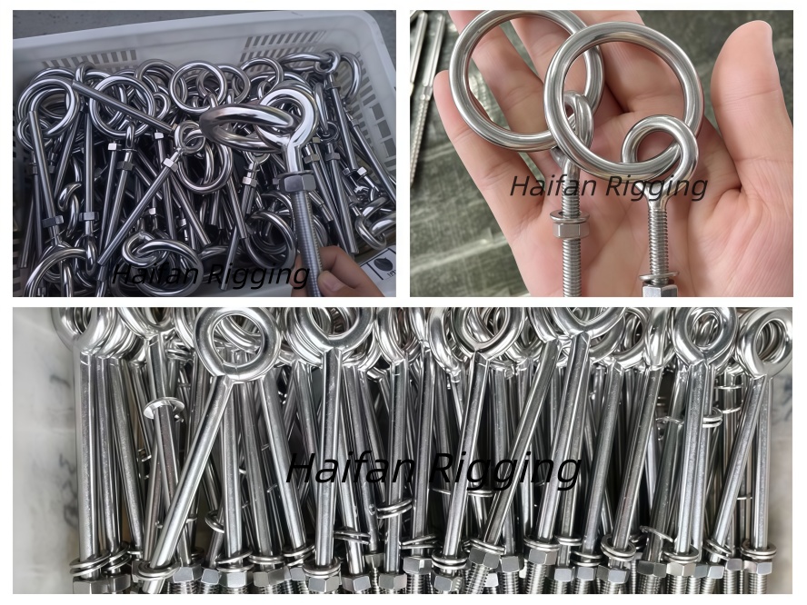long shank G291 Type eye bolt long shank G291 Type eye bolt
