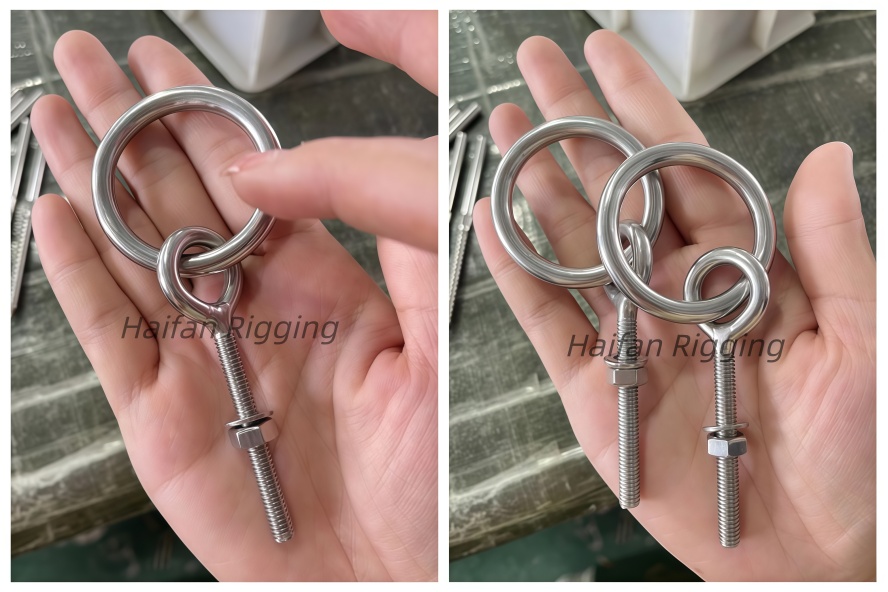 Eye Bolt with Ring Welded, with Washer Eye Bolt with Ring Welded, with Washer