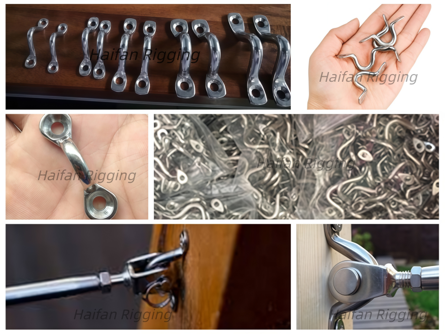Stainless Steel Wire Eye Strap Stainless Steel Wire Eye Strap