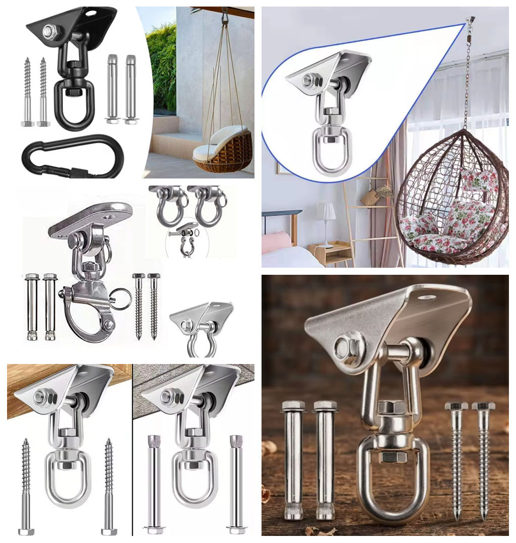 Heavy Duty 360° Swivel Swing Hanger Kit Heavy Duty 360° Swivel Swing Hanger Kit