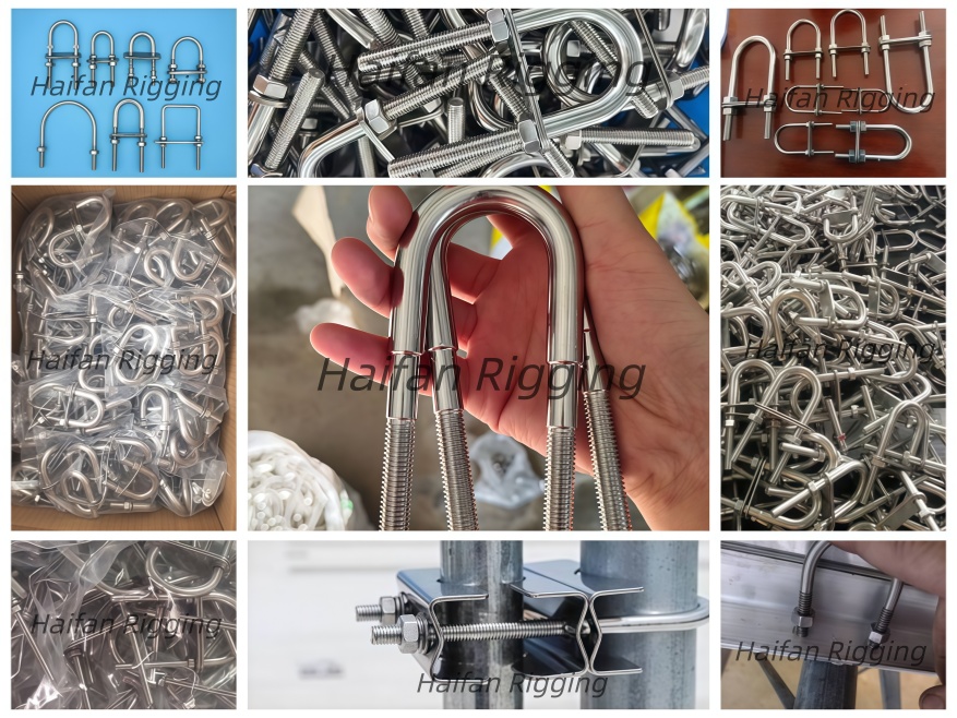 U Bolt with Plate and Hex