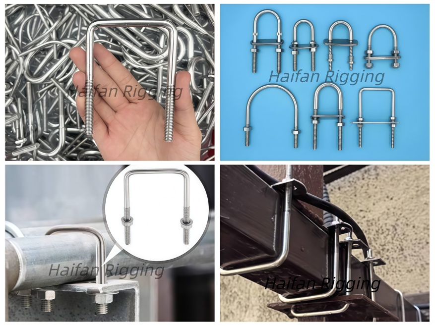 Square U Bolt with Washer Square U Bolt with Washer