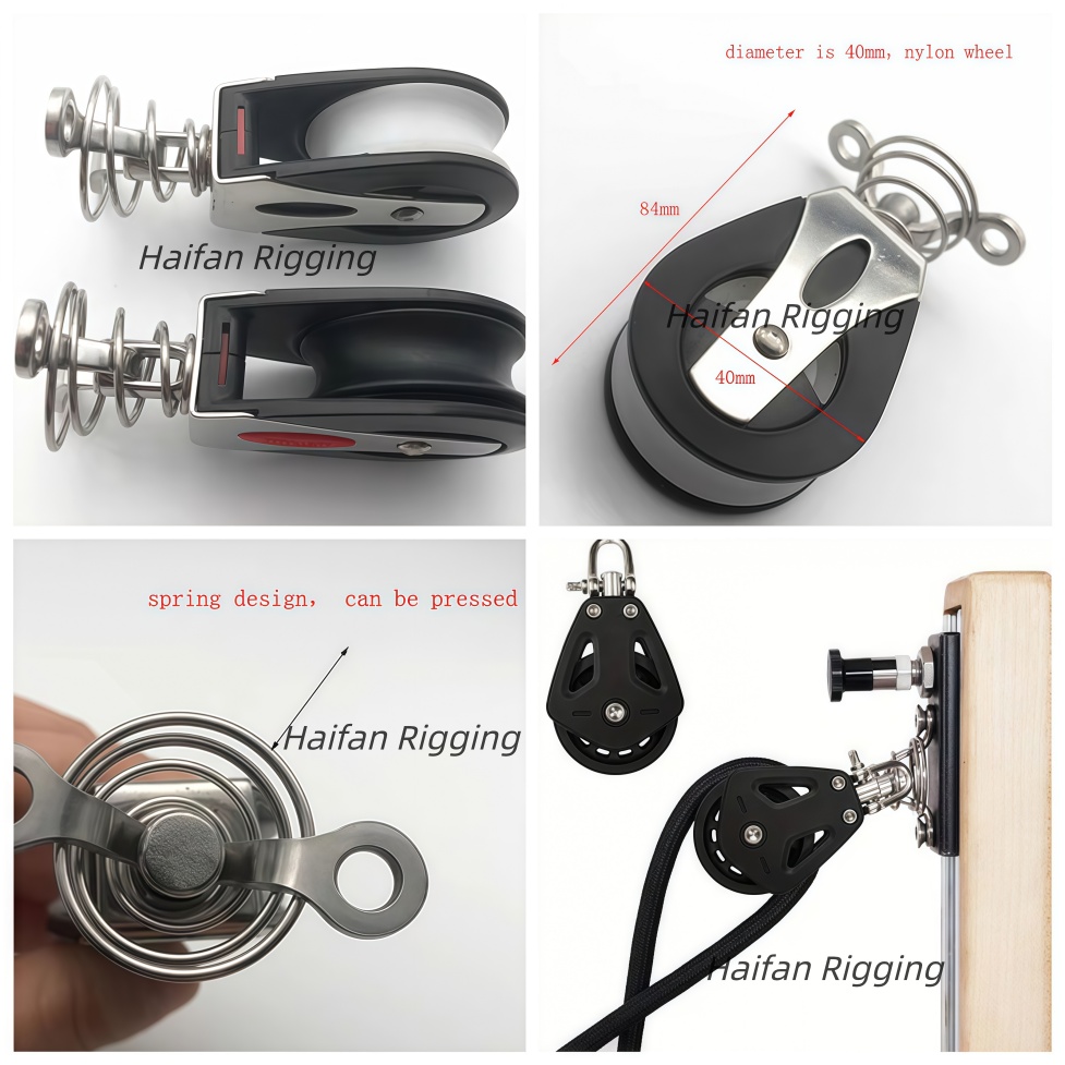 Sheave Block Head Pulley Block Swivel Sailboat Pulley Sheave Block Head Pulley Block Swivel Sailboat Pulley