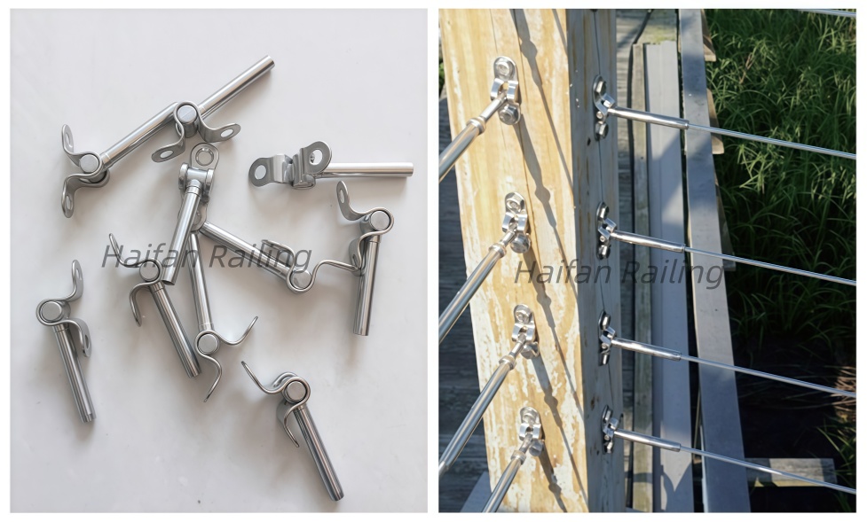 Cable Railing Swage Deck Toggle Terminal