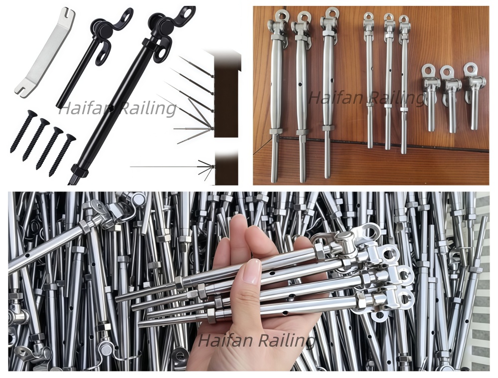 Cable Railing Hardware Swage Toggle Turnbuckle Cable Railing Hardware Swage Toggle Turnbuckle
