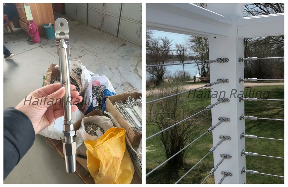 Swageless Deck Toggle Turnbuckle For Cable Railing Swageless Deck Toggle Turnbuckle For Cable Railing