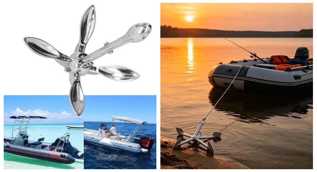 Grapnel Folding Anchor