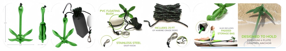 Green Sprayed Folding Anchor Green Sprayed Folding Anchor