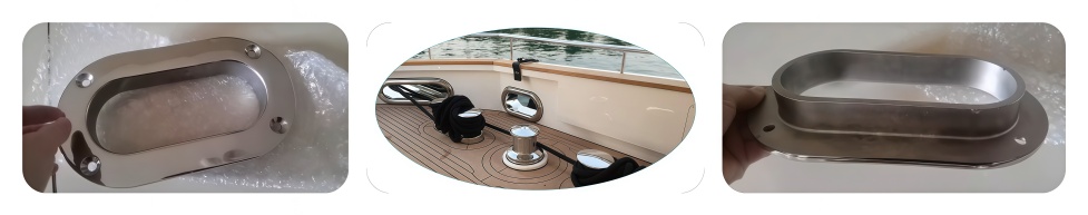 Oval Boat Hawse Cable Hawse Pipe Fairlead Oval Boat Hawse Cable Hawse Pipe Fairlead