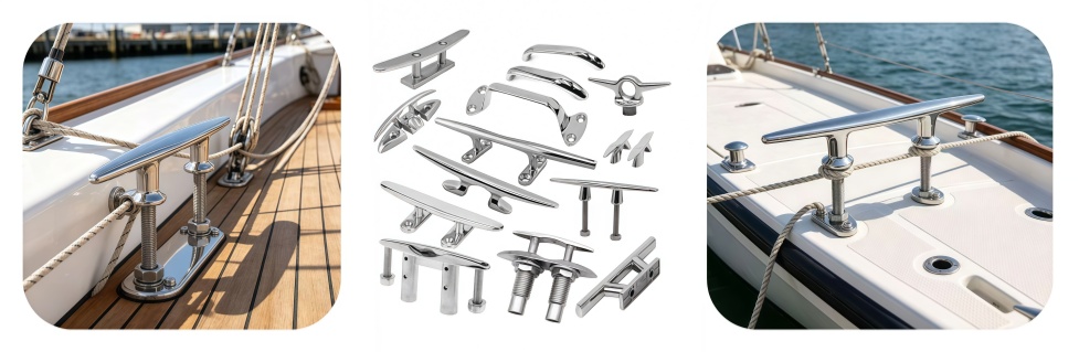 Stud Mount Humpback Dock Cleat Boat Stud Mount Humpback Dock Cleat Boat