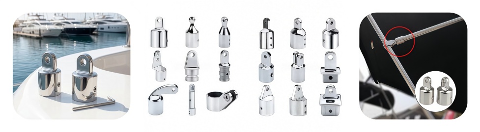 Eye End Boats Bimini Top Cap Eye End Boats Bimini Top Cap