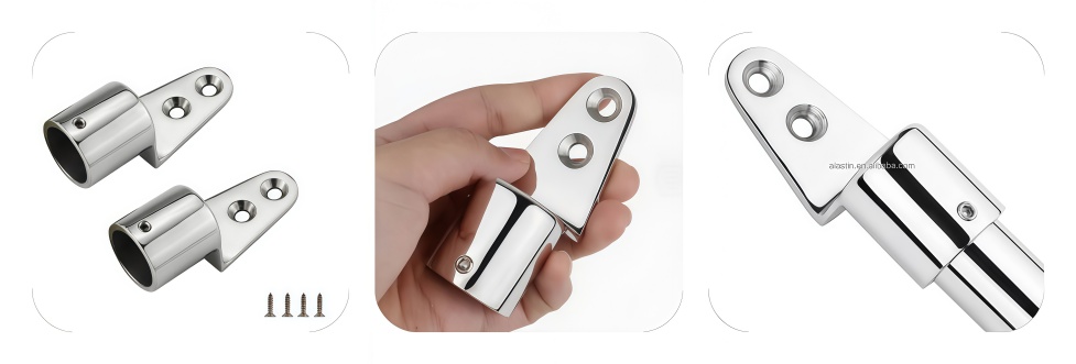 90 Degree Stanchion Base Mount Eye End Cap Size 90 Degree Stanchion Base Mount Eye End Cap Size