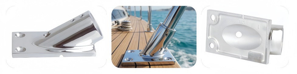 Marine Rectangular Rail Base 60° Marine Rectangular Rail Base 60°