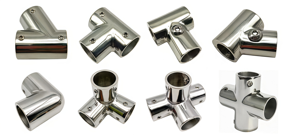 Marine 4 Way Cross Elbow Pipe Fitting Connector Marine 4 Way Cross Elbow Pipe Fitting Connector