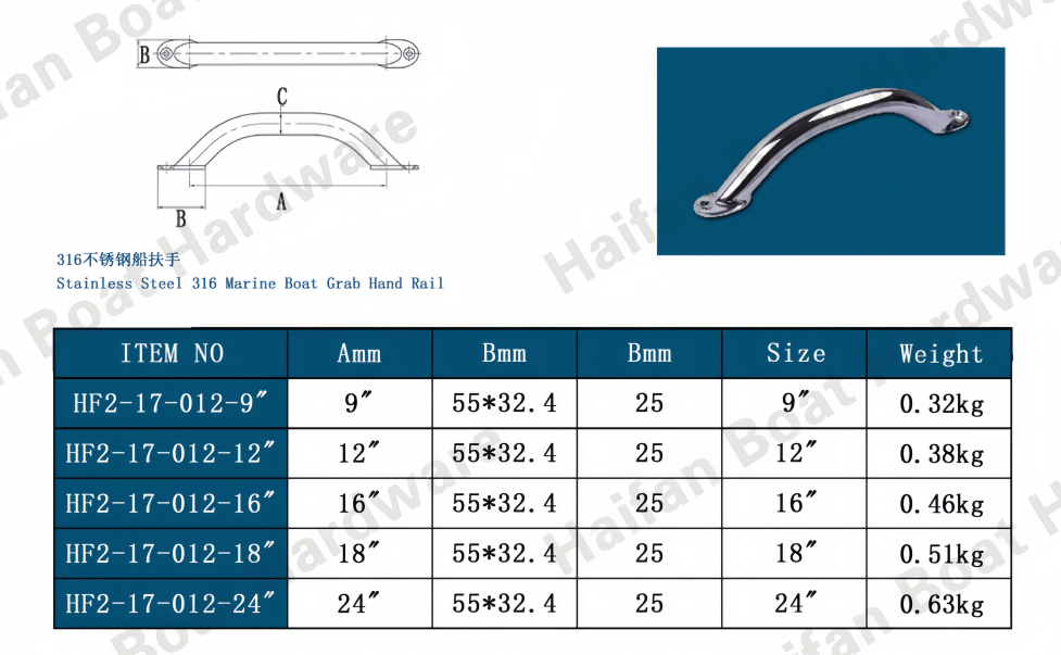 Marine Boat Grab Handle Marine Boat Grab Handle