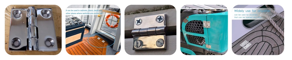 Heavy Duty Square Casting Boat and Door Hinge Heavy Duty Square Casting Boat and Door Hinge