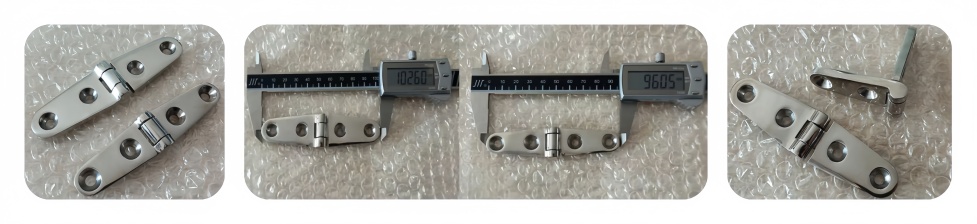 Heavy-Duty Marine-Grade Cast Stainless Steel Strap Hinge Heavy-Duty Marine-Grade Cast Stainless Steel Strap Hinge