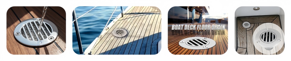 Tubeless Integrated Boat Deck Floor Drain Tubeless Integrated Boat Deck Floor Drain