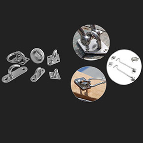 Stainless Steel Eye Pad Plate