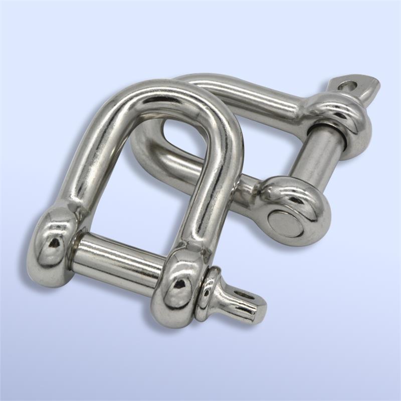 Stainless Steel European Type Dee Shackle