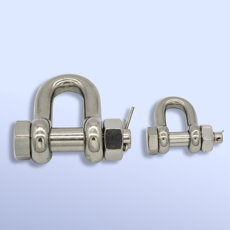 Stainless Steel Safety Pin D Shackle