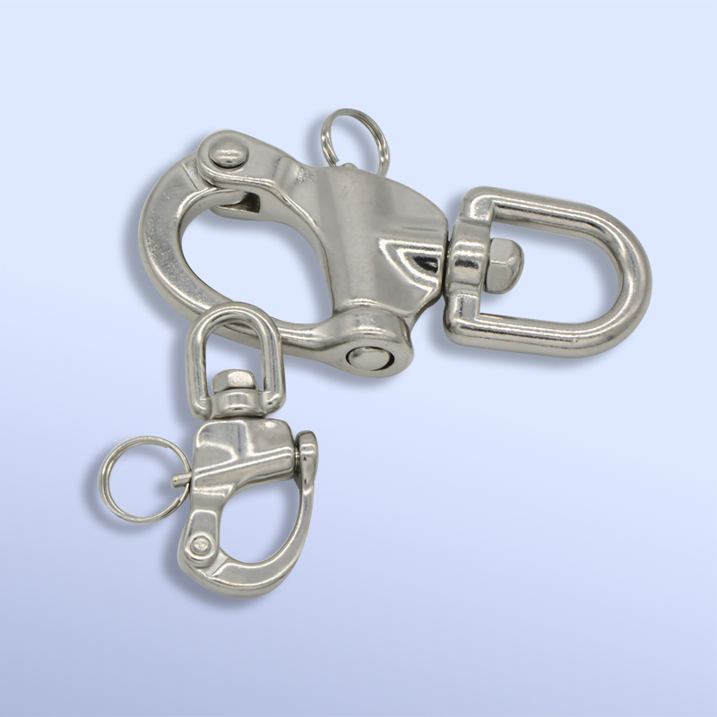 Stainless Steel Swivel Eye Snap Shackle