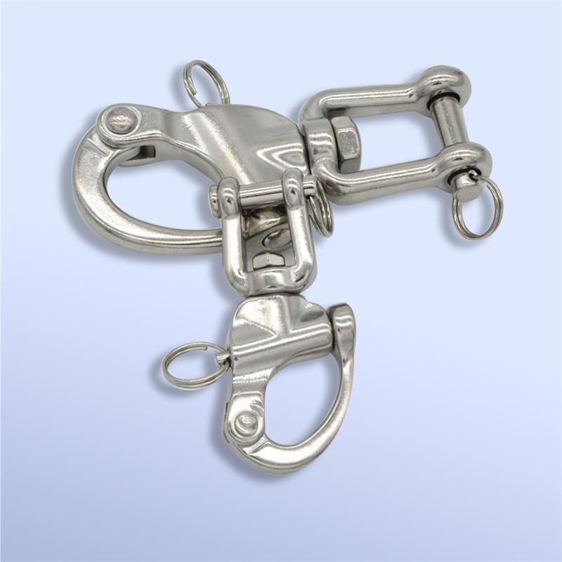 Stainless Steel Swivel Jaw Snap Shackle