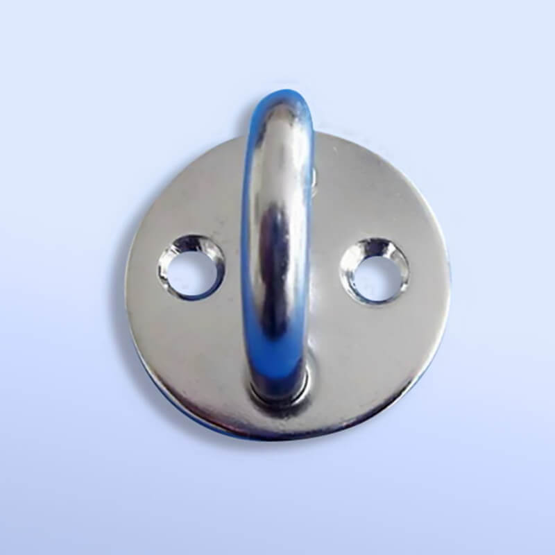 Stainless Steel Round Base Pad Eye Plate