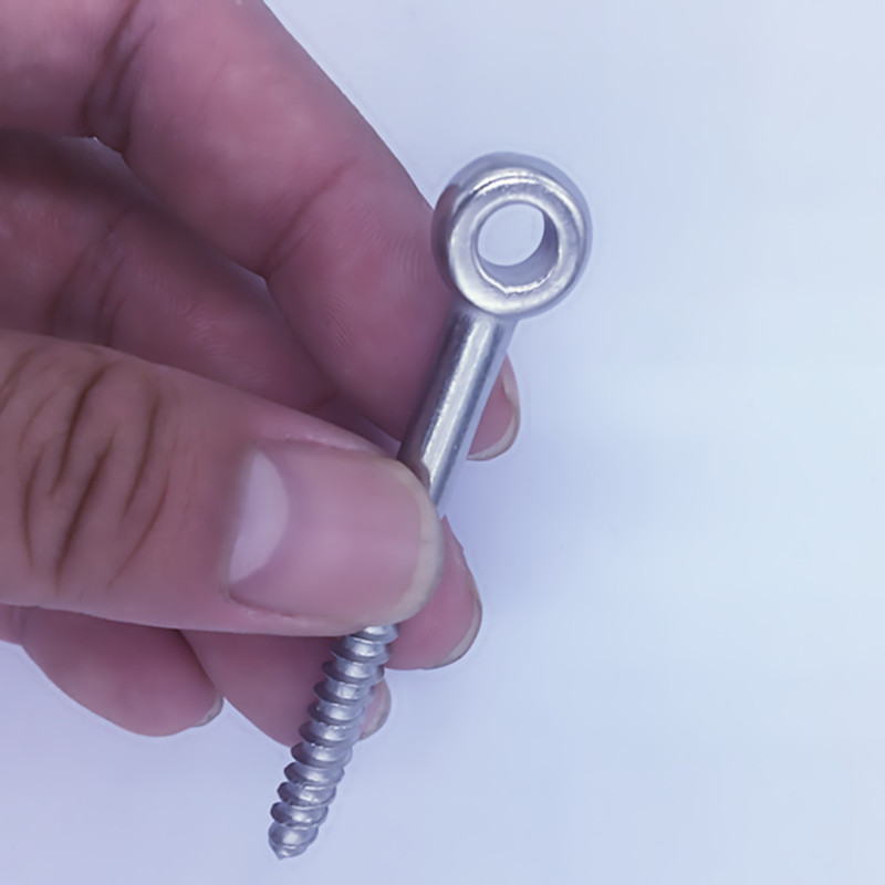 Wooden Threaded Screw Eye