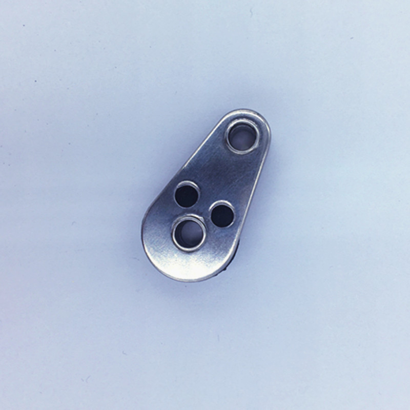 Tear Drop Pulley Block with Tube Rivet