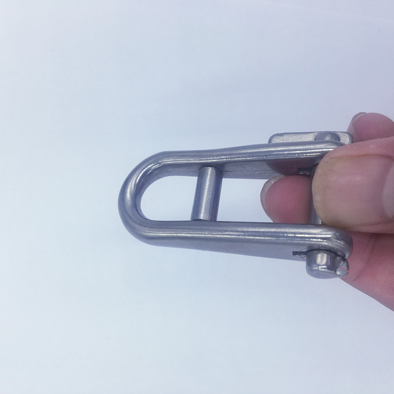 Stainless Steel Key Pin Shackle with Bar