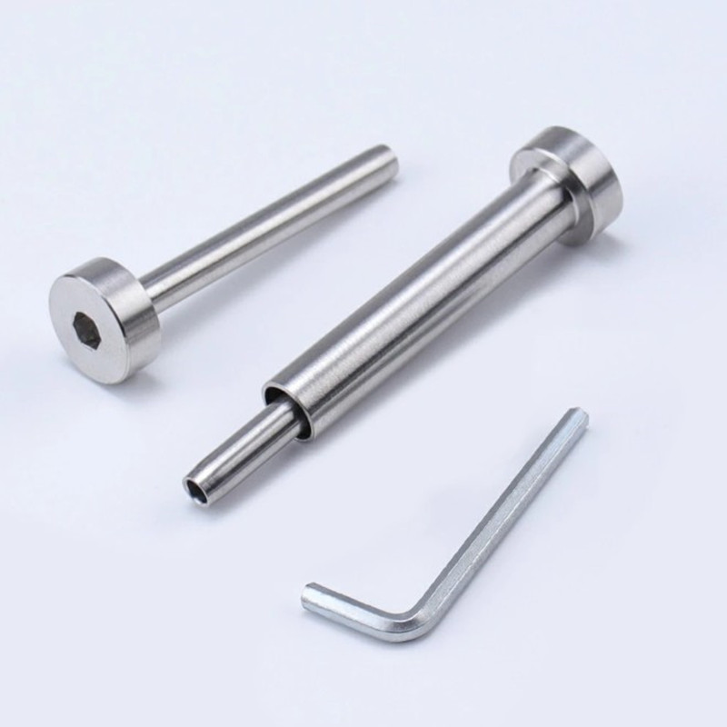 Cable Railing Kit Invisible Turnbuckle Swage Threaded Stud Hex Head Fitting Receiver Terminal