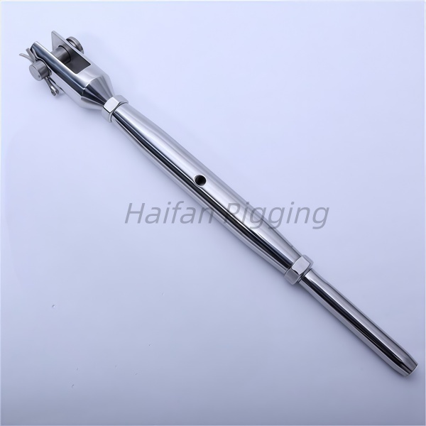 Stainless Steel Rigging Screw Machined Fork and Swaged Stud