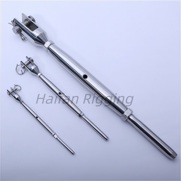 Stainless Steel Rigging Screw Machined Fork and Swaged Stud