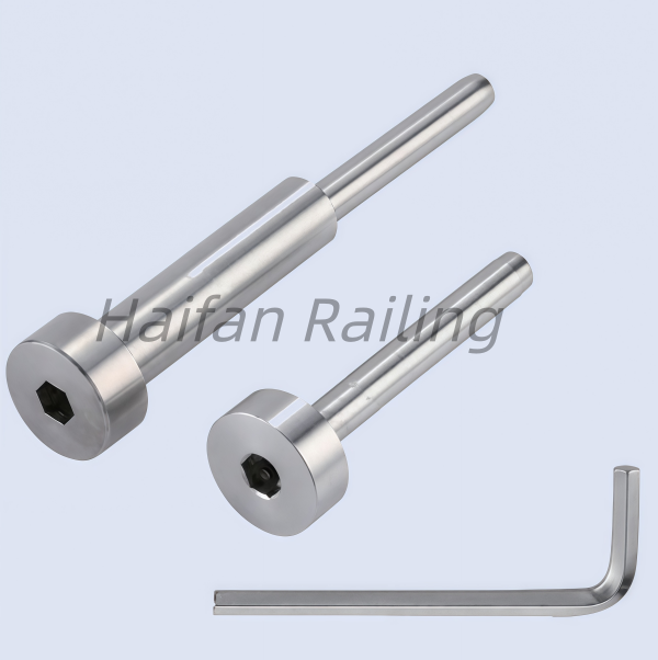 Hex Head Terminal for Cable Railing Hardware