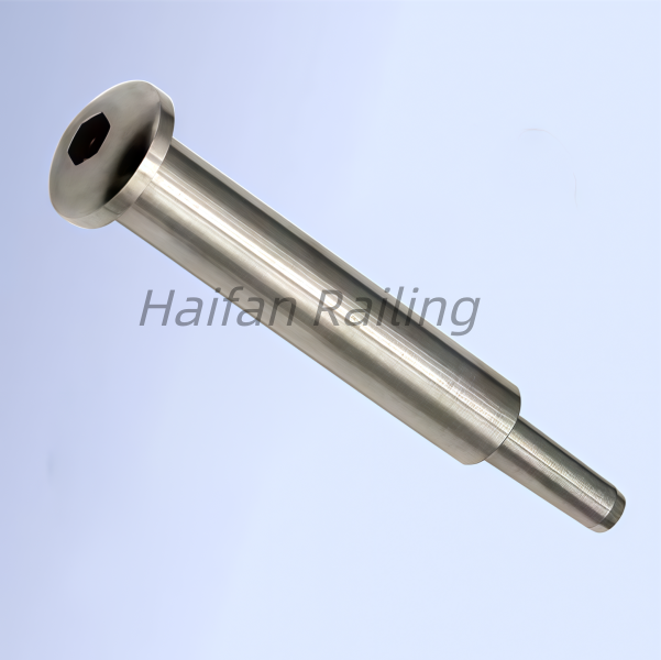 Dome Hex Head Invisible Receiver Swage Stud