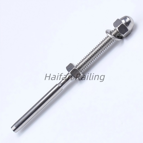 Swage Threaded Stainless Steel Cable Tensioner for Cable Railing Hardware